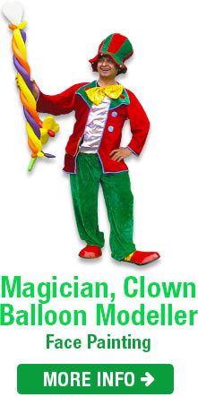 Magic Clown and Balloon Moddler Entertainer
